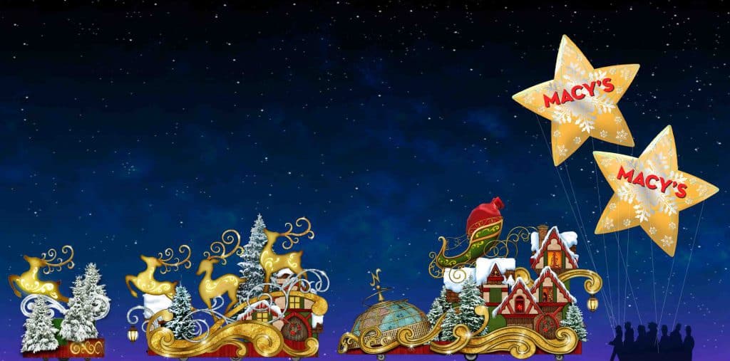Santa Claus at Universal's Holiday Parade Featuring Macy's 2017