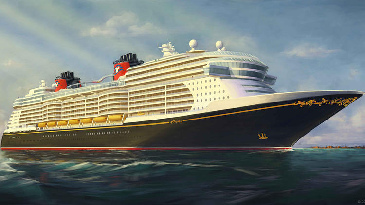 Rendering for new Disney Cruise Line ships