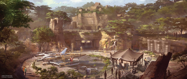 Star Wars-Themed Land Artist Concept