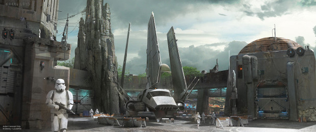 Star Wars-Themed Land Artist Concept