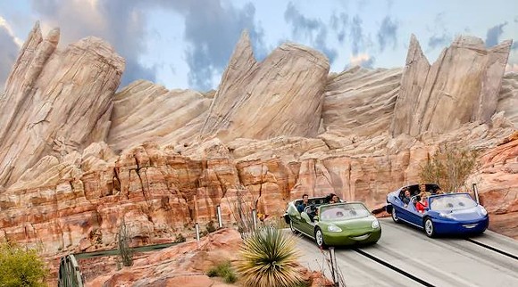Radiator Springs Racers at Disney California Adventure - IMAGE VIA DISNEY